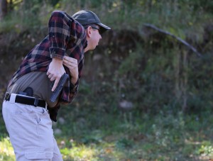 The Onyx keeps your handgun handy but won't reveal you're packing by squeaks and squawks, which leather is prone to do.