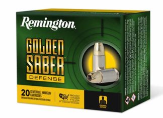 Remington Ammunition Announces 10mm Golden Saber 10mm-Golden-Saber-Defense