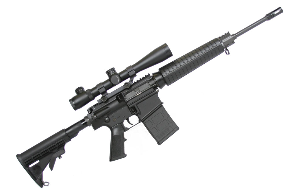ArmaLite's Defensive Sporting Rifle series includes an larger-caliber AR-10 option – the DEF10.
