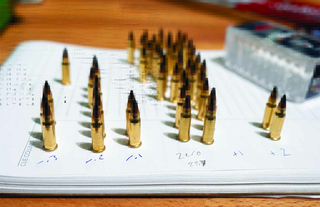 These days, SAAMI has ensured that ammo manufacturers are held to very high standards. Still, weighing and sorting individual rounds can make good accuracy exceptional.