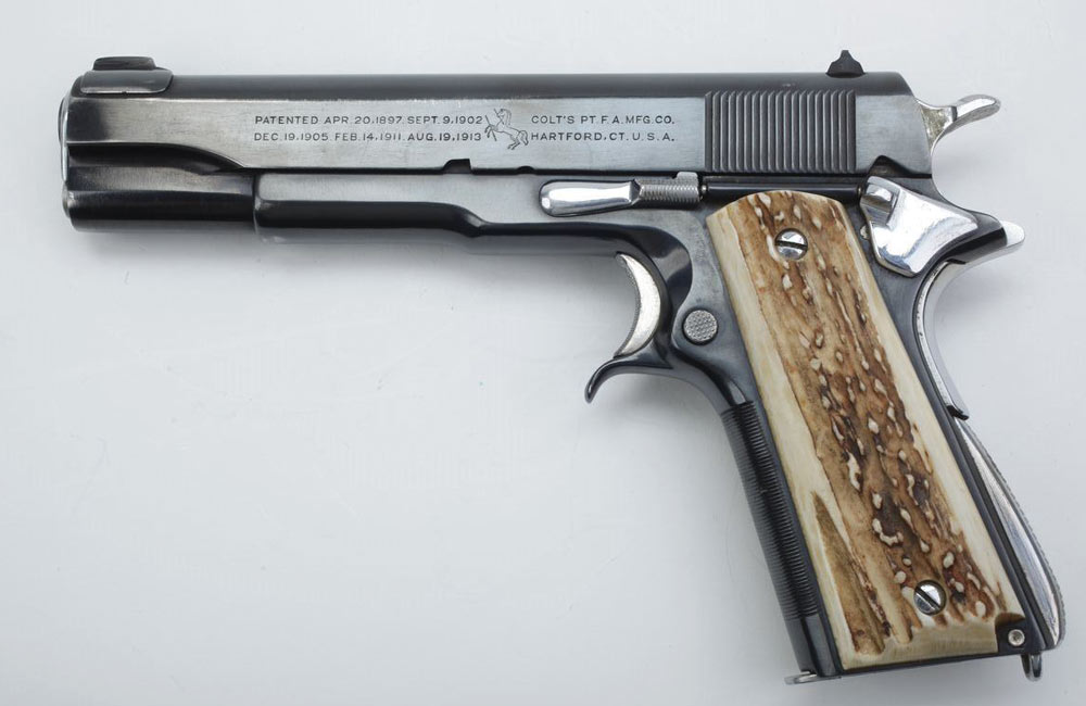 An elegant version of a Fitz-style open trigger guard