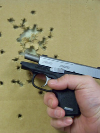 The Kahr Arms 380 sports a 2.5-inch barrel and an overall length of just 4.9 inches