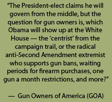 Gun Rights Organizations Blast Obama's Record; Warn of Gun Control Threat
