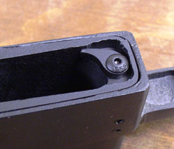 The Derlin worked well for the magazine well because it was easy to work with and strong enough to do the job. Other parts were fabricated from scrap. Looks good, doesn’t it?