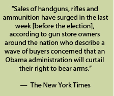 Gun Sales Soar As Gun Owners Fear Coming Gun Bans