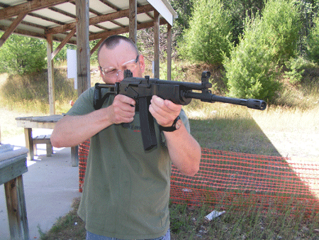 The Golani Sporter rifle, reliable while using a .223 cartridge.