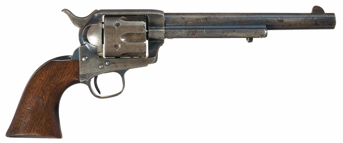 Outstanding Ainsworth Inspected U.S. Colt Model 1873 Cavalry Revolver with Kopec Letter  sold $40,250