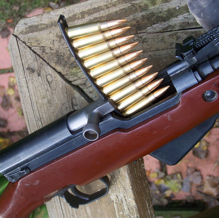The red fiberglass stock on the author’s SKS is actually heavier than most wood stocks.