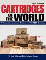 Order the new 12th Edition of Cartridges of the World. Click here.