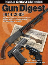 Gun Digest 1944-2009 3-DVD set, all 65 years in PDF digital format.