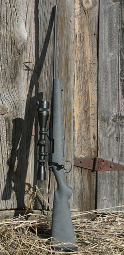 The short action sporter light varmint rifle from H.S. Precision, also known as the Pro Series 2000 SA SPL, weighs in at under six pounds, but can still be chambered with the power of a heavy centerfire cartridge locked inside its slim custom stocked wrapper. 