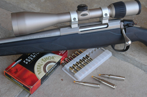 This Weaver Grand Slam scope, one in a big stable of fine variables, tops a Tikka T3 rifle.