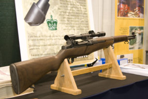 The Gibbs M84 Garand Scope comes in two versions: One with D rings for the Garand; the other with 7/8" rings for a springfield. Photo by Corey Graff.