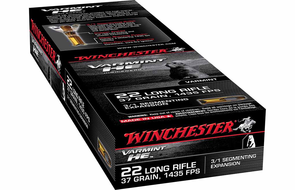 22 ammo Winchester varmint