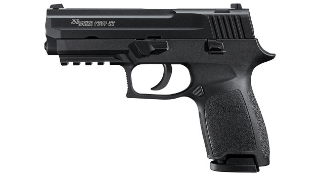 SIG Sauer has expended the P250 line with the P250-22, a rimfire variant of the popular modal pistol system.