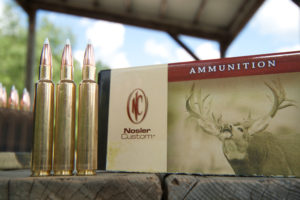 Nosler is one company factory producing .280 Ackley Ammo. The 140-gr. AccuBond ammunition from Nosler Custom is not cheap, but if you don’t have time to reload it is a superb performer. 