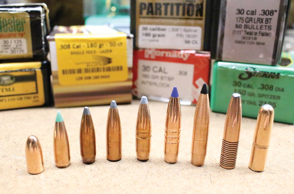 The .30-06 Springfield is highly versatile, capable of launching bullets with weights ranging from about 100 to 240 grains. 