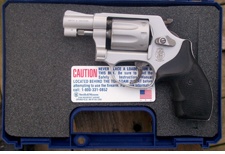 The Smith & Wesson AirLite achieves its remarkable 9.9-oz. weight through a combination of carbon steel, aluminum and Titanium alloys. The author says the gun feels like it's made of molded styrofoam.  