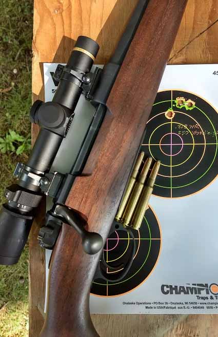Although all but forgotten, the .318 Westley Richards is capable of fine accuracy.