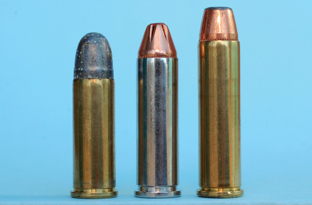 The new .327 Federal Magnum is the latest in a line of popular .32-caliber cartridges dating from the turn of the last century. From left: .32 S&W Long, .32 H&R Magnum and .327 Federal Magnum.
