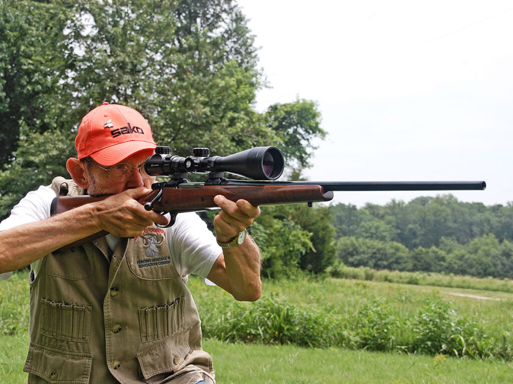 370 Sako Magnum rifle