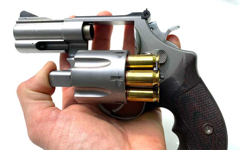 45 ACP revolver profile