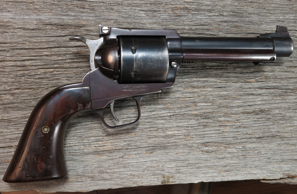 Here it is in all of its buffalo killing glory, the Linebaugh-built .45 Colt Seville belonging to Ross Seyfried. Photo by R. Seyfried