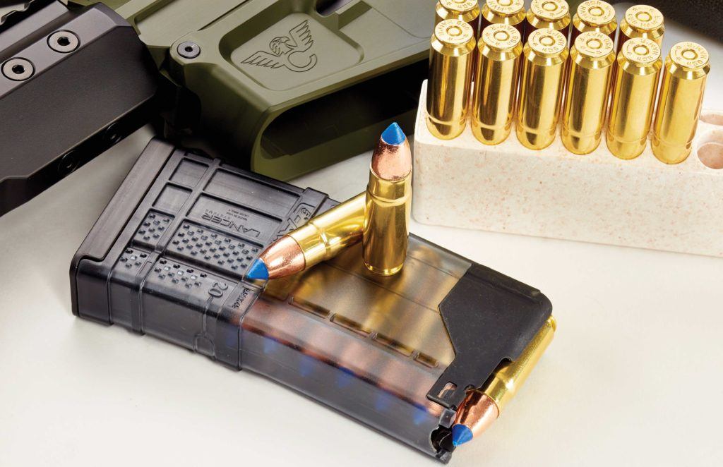 Think of the .458 HAM’R like a .458 SOCOM on steroids. Same bullet, going much faster.