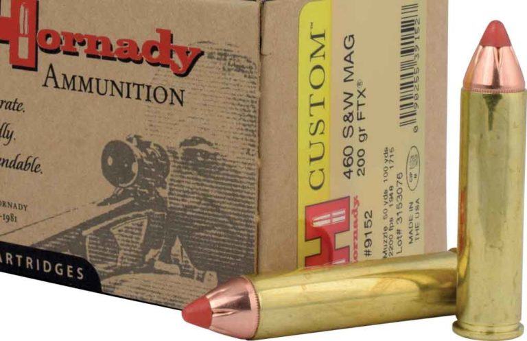 Ammo Brief: .460 S&W Magnum — The Fastest Revolver Cartridge Around