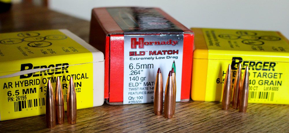 6.5 Creedmoor bullets