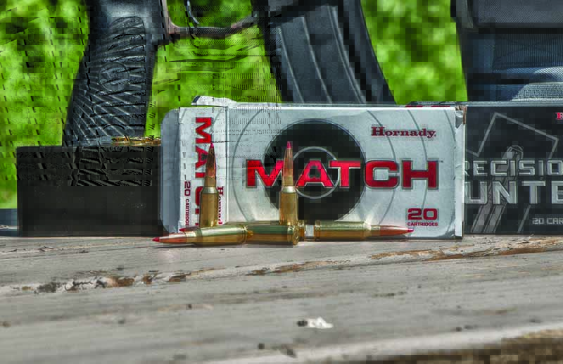 Hornady currently offers three loads for the 6mm ARC. There’s a 105-grain boat-tail hollow-point Black load, a 108-grain ELD Match load and a 103-grain ELD-X load. 