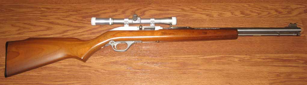 Among other things, the Model 60's accuracy is enhanced by more readily accepting a scope. 