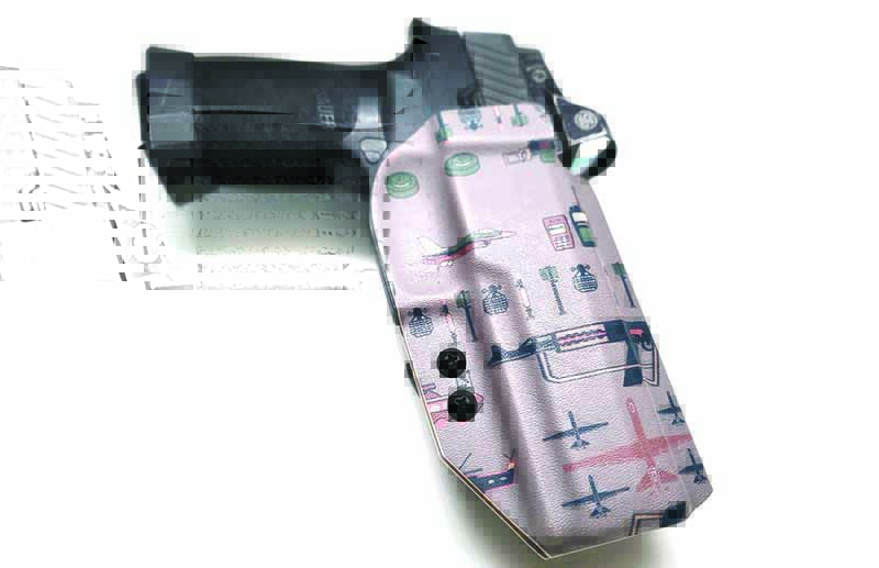 The company makes customized Kydex holsters for a variety of handguns.