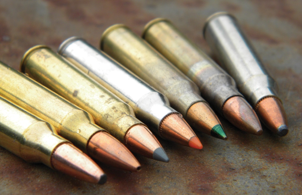 There is a variety of ammo available for the AR. You can easily identify the type of tip the bullet has, but to know the rest of the details — including bullet style, weight and length — you’ll have to check the manufacturer’s specs.