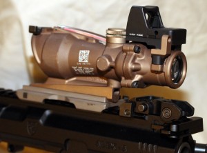 The USMC bought truckloads of the Acog, and did good work with them over in the various sandy places of the world.