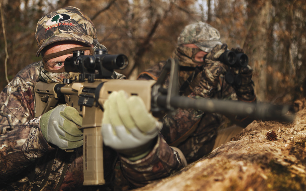 Although there has been some initial bias towards the AR as  a hunting firearm, more and more sportsmen are favoring the AR as the gun of choice when heading into the woods.   Patrick Hayes Photo