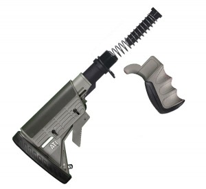 Tactical Accessories, ATI stock and pistol grip.