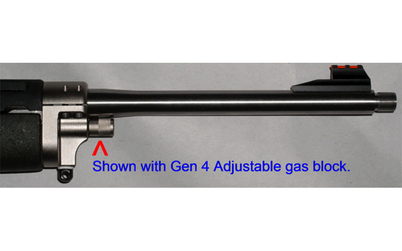 Accuracy Systems Mini 14 Adjustable Gas Block