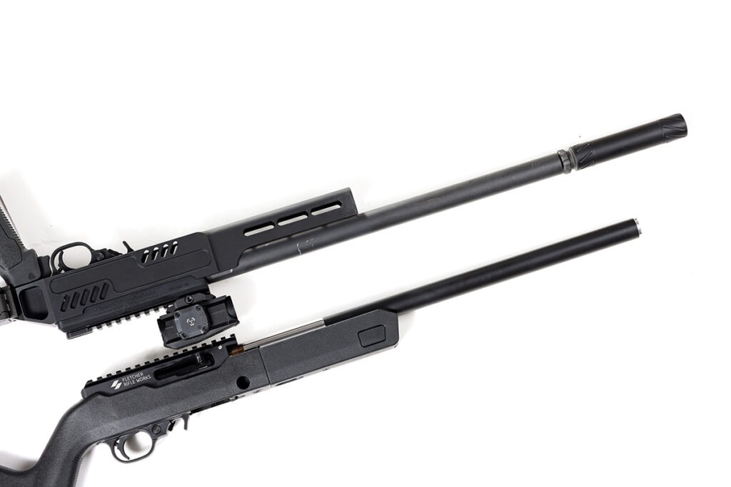 Angstadt Arms Vanquish 22 X Fletcher Rifle Works OpenTop 1122 Takedown 1