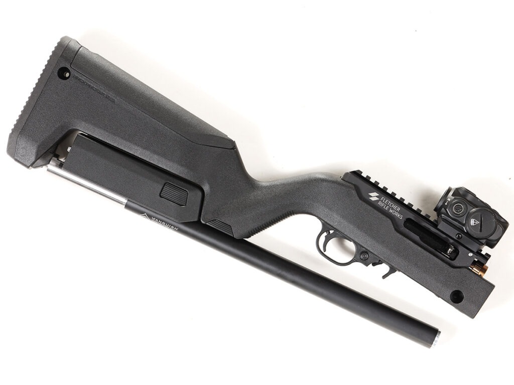 Angstadt Arms Vanquish 22 X Fletcher Rifle Works OpenTop 1122 Takedown