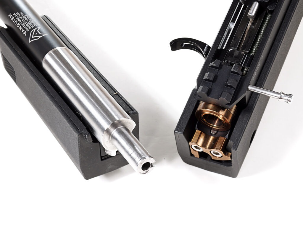 Angstadt Arms Vanquish 22 X Fletcher Rifle Works OpenTop 1122 Takedown 2