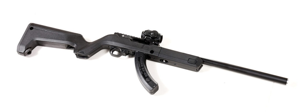 Angstadt Arms Vanquish 22 X Fletcher Rifle Works OpenTop 1122 Takedown 6