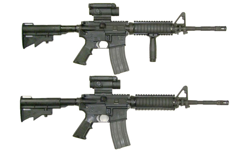 Army-Research-Lab-M4-carbines