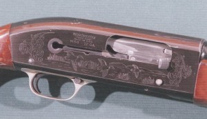 The Winchester Model 59 was especially designed for the uplands at 6-1/2 pounds in 12 gauge but never really caught on with hunters. The gun was revolutionary in that it used a lightweight barrel that was a steel liner wrapped in fiberglass, and it was the first American-made gun to use screw-in choke tubes, later known as “Winchokes.”