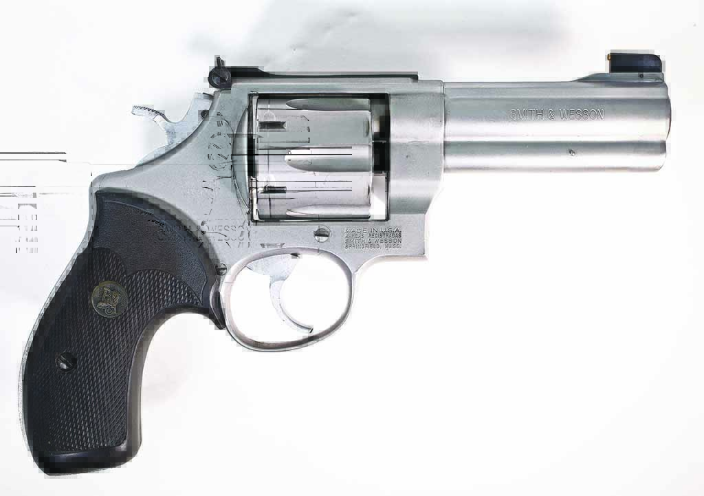 The author’s S&W 625, a prize gun and a prized gun.