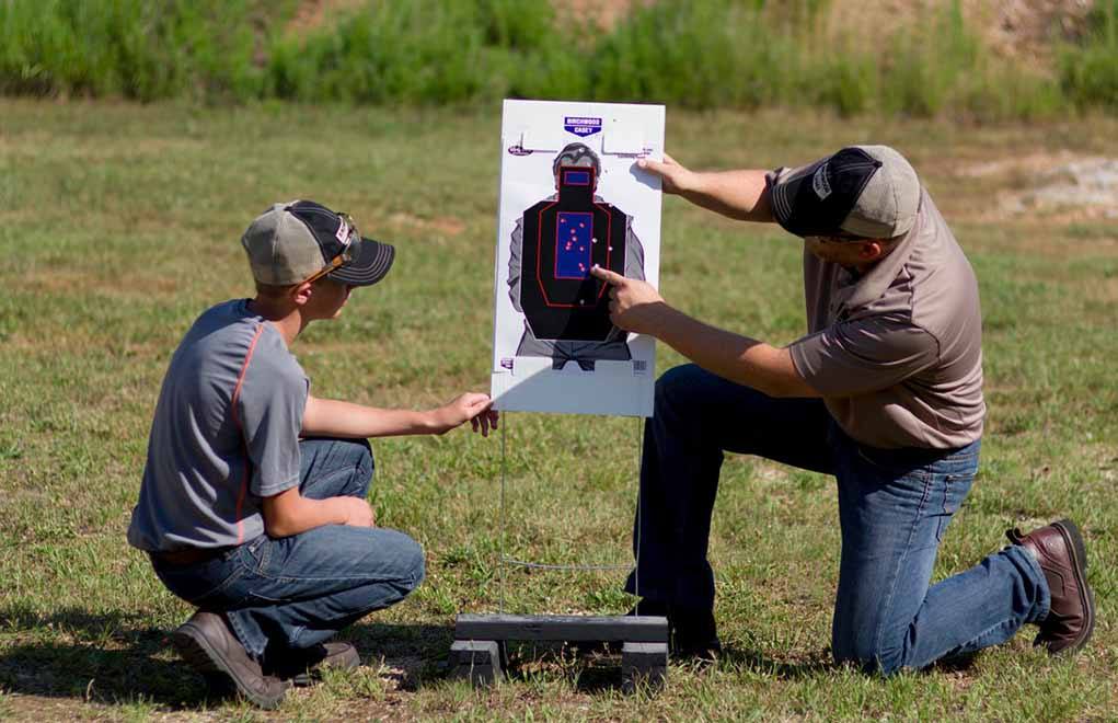 1pc Thick Gun Targets Shooting Hunting Tactical Range Pistol Practice Standing 