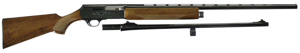 Browning B-2000 with accessory slug barrel. Courtesy Rock Island Auction.
