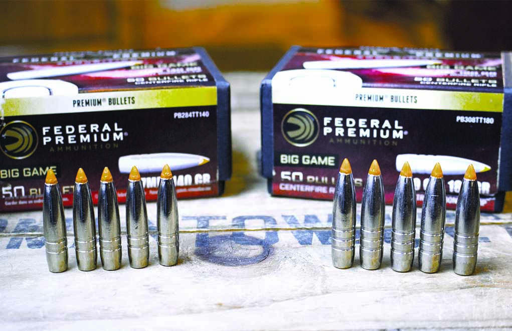 Federal’s Trophy Bonded Tip is a stout and accurate bullet, making it a great choice for an all-around hunting bullet.