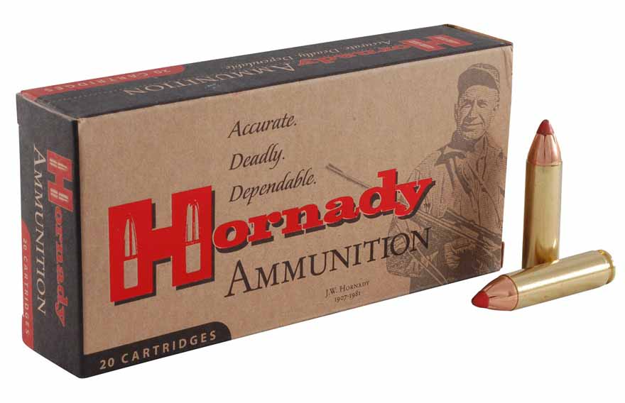 Hornady was among the first to offer factory-loaded .450 Bushmaster ammo.