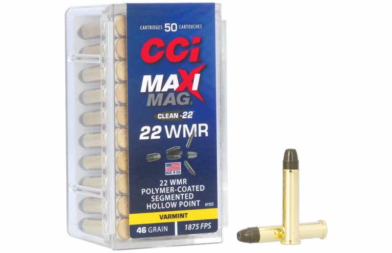 First Look: CCI Maxi-Mag Clean-22 Segmented Hollow Point 22 WMR